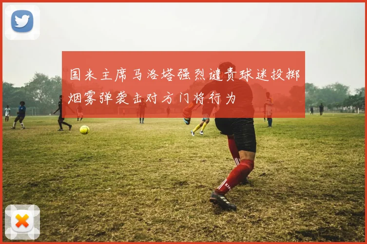 国米主席马洛塔强烈谴责球迷投掷烟雾弹袭击对方门将行为